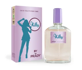 Prady Colonia de Mujer Kitty - Frasco de 90 ml - Spray Pulverizador