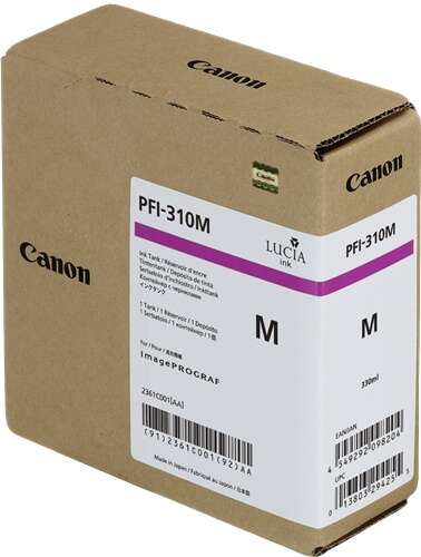 Canon PFI310 Magenta Cartucho de Tinta Original - 2361C001/PFI-310M