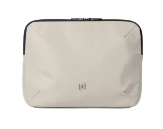 Oxford Identity Executive Funda/Maletin para Portatiles hasta 15.5" - 2 Compartimentos y 4 Bolsillos - Cierre de Cremallera - 38x29x5cm - Color Beige