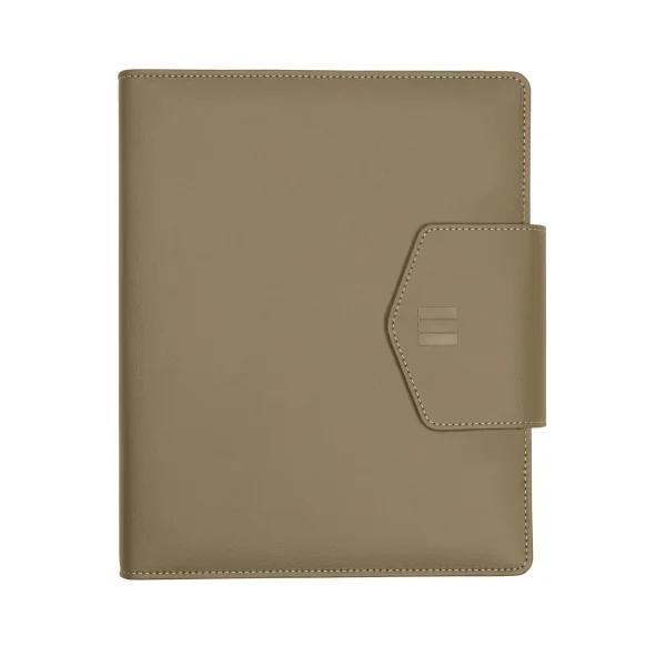 Finocam Open Nopal Agenda Organizador - Anual 2026 - Formato 1000 - 215x40x250mm - Semana Vista en Vertical - Color Verde Oliva