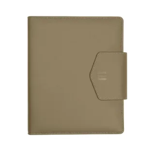 Finocam Open Nopal Agenda Organizador - Anual 2026 - Formato 1000 - 215x40x250mm - Semana Vista en Vertical - Color Verde Oliva