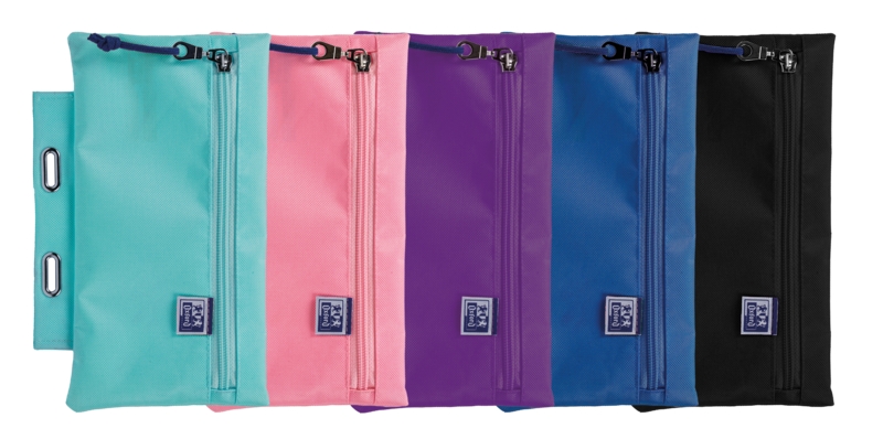 Oxford Estuche para Ebinder Sur - Diseño Moderno y Juvenil - Resistente y Duradero - Ideal para Organizar tus Documentos · Pack de 5 uds.