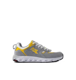 Upower Jackie Zapato Bajo de Seguridad - Talla 35 - Proteccion OB e FO SR - Color Gris/Amarillo