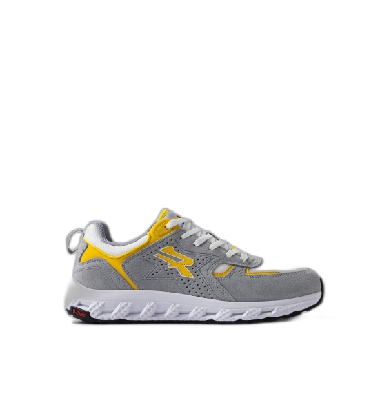 Upower Jackie Zapato Bajo de Seguridad - Talla 35 - Proteccion OB e FO SR - Color Gris/Amarillo