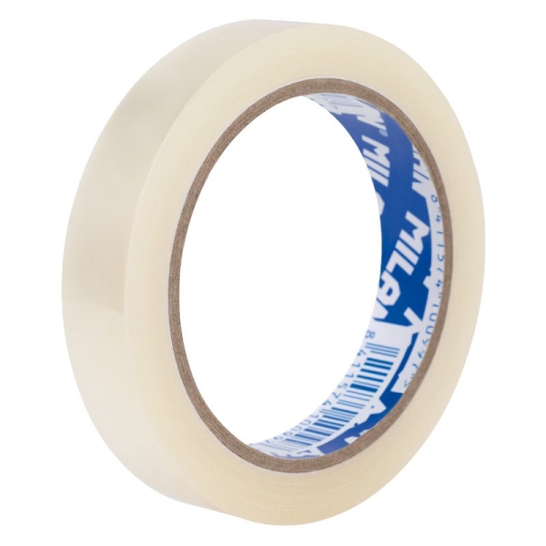 Milan Cinta Adhesiva Transparente - Medidas 19mm x 66m - Color Transparente Brillante · Pack de 8 uds.
