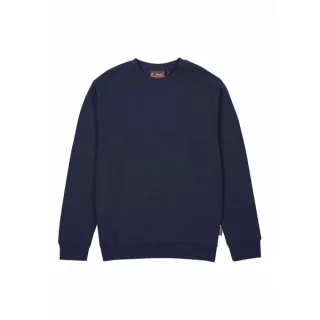 Upower Ombo Sudadera de Cuello Redondo - Talla 2XL - Alta Calidad, Polialgodon Suave, Resistencia a Lavados, Ajuste Comodo, Detalles Elasticos, Proteccion DPI1 - Color Azul Marino