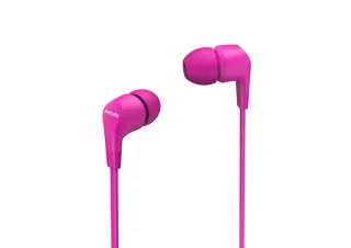 Philips Auriculares Intraurales con Cable - Jack 3.5mm - Microfono Integrado - 3 Pares de Almohadillas de Silicona - Aislamiento Pasivo del Ruido - Altavoz 8.6mm - Boton Multifuncion - Color