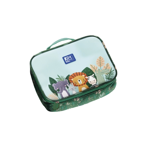 Oxford Kids Porta Alimentos Termico Animal Besties - Diseño Divertido de Animal Besties - Mantiene la Comida Caliente o Fria - Ideal para Llevar al Colegio o de Excursion · Pack de 4 uds.