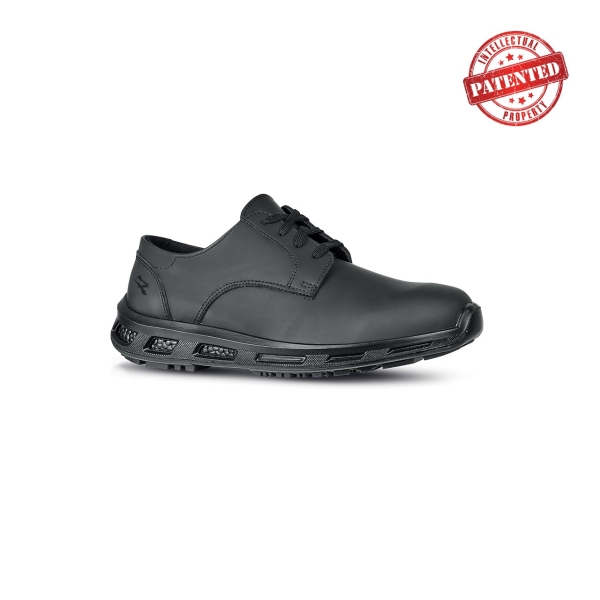 Upower Morgan S ESD Calzado de Seguridad Bajos - Talla 35 - Ligeros y Comodos, Empeine New Safety Dry, Puntal de Composite, Antiarrugas, Antideslizante, Suela de Poliuretano, Proteccion S3S CI FO SR - Color Negro