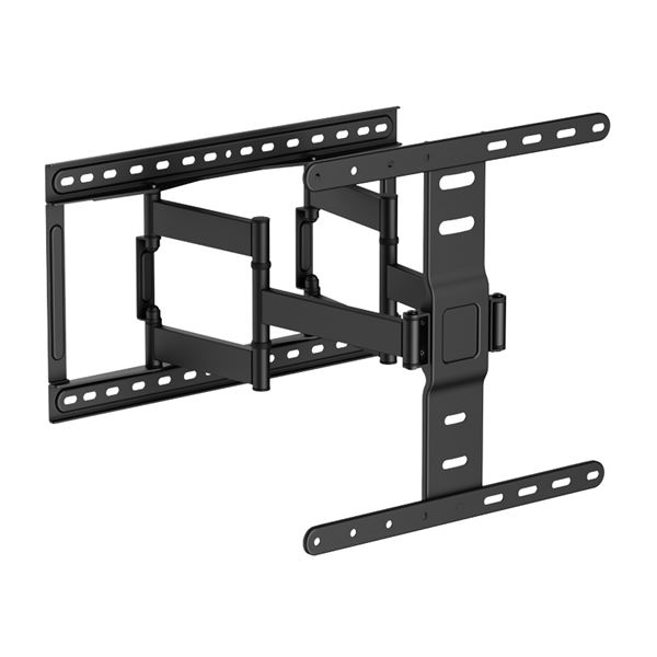 Cromad Soporte de Pared con Doble Brazo Articulado para TV de 37"-75" - Giratorio, Inclinable y Extensible - Peso Max 60Kg - VESA 400x400mm