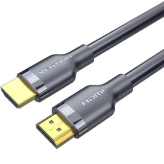 Vention Cable HDMI 2.0 - Resolucion 4K - ARC - Longitud 1m - Conectores Chapados en Oro - Revestimiento en PVC - Color Negro