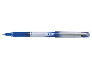 Pilot Boligrafo de Tinta Liquida V Ball Grip 07 - Punta de Bola Conica 0.7mm - Trazo 0.5mm - Grip de Goma - Color Azul · Pack de 12 uds.