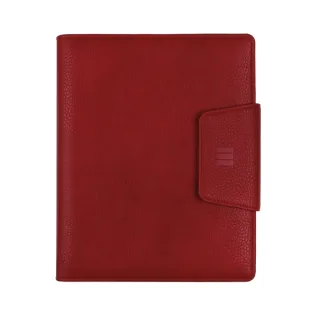 Finocam Open Nova Agenda Organizador - Anual 2026 - Formato 1000 - 205x43x249mm - Semana Vista en Vertical - Color Rojo