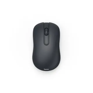Hama WM-100 Raton Optico Inalambrico 1200dpi - 3 Botones - USB-A RF 2.4GHz - Silencioso - Uso Ambidiestro - Rango 10m - 5.8x3.5x10.3cm - Color Negro