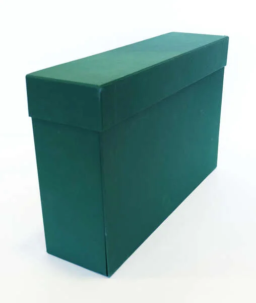 Elba Caja de Transferencia Resistente 39.6x25.4cm - Tapa de Cierre Seguro - Ideal para Archivar Documentos - Resistente y Duradera