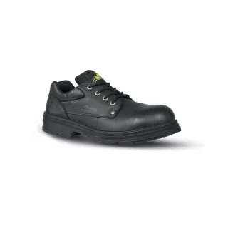 Upower Mustang L Calzado de Seguridad Bajos - Talla 36 - Empeine Piel Hidrofugo, Puntal Composite, Antiperforacion Acero Inoxidable, Transpirables, Antideslizantes, Suela Resistente, Protecc