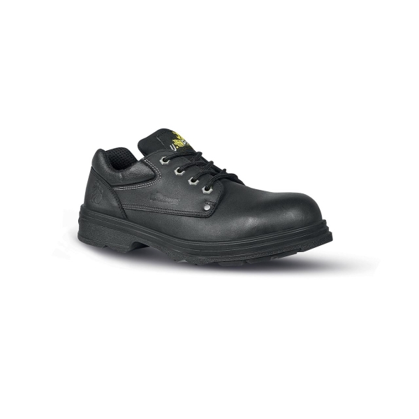Upower Mustang L Calzado de Seguridad Bajos - Talla 36 - Empeine Piel Hidrofugo, Puntal Composite, Antiperforacion Acero Inoxidable, Transpirables, Antideslizantes, Suela Resistente, Protecc
