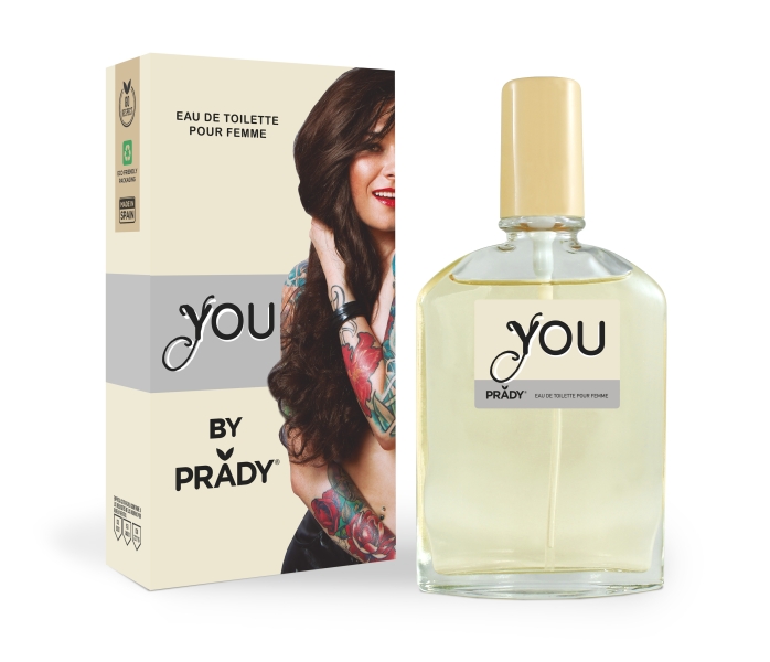Prady Colonia de Mujer You - Frasco de 90 ml - Spray Pulverizador