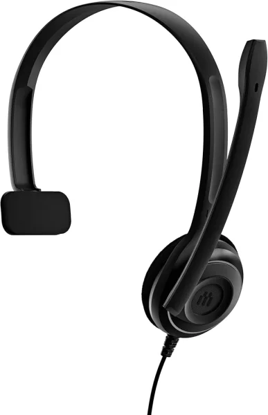 Epos PC 7 USB Auricular Monoaural con Microfono - Cable de 2m - Color Negro