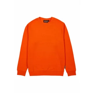 Upower Ombo Sudadera de Cuello Redondo - Talla 2XL - Alta Calidad, Polialgodon Suave, Resistencia a Lavados, Ajuste Comodo, Detalles Elasticos, Versatil para Trabajo - Color Naranja