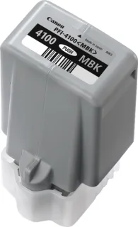 Canon PFI4100 Negro Mate Cartucho de Tinta Original - 6776C001/PFI-4100MBK