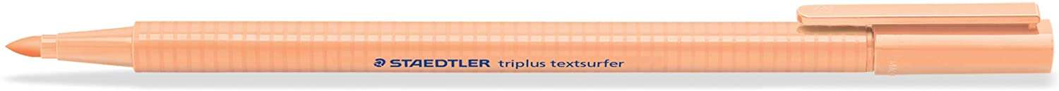 Staedtler Triplus Textsurfer 362 Rotulador Fluorescente - Trazo entre 1 a 4mm aprox. - Tinta Base de Agua - Color Melocoton · Pack de 10 uds.
