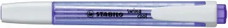 Stabilo Swing Cool Marcador Fluorescente - Cuerpo Plano - Punta Biselada - Trazo entre 1 y 4mm - Tinta con Base de Agua - Antisecado - Color Lavanda · Pack de 10 uds.