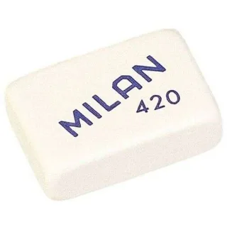 Milan 420 Goma de Borrar Rectangular - Miga de Pan - Suave Caucho Sintetico - Colores Surtidos · Pack de 20 uds.