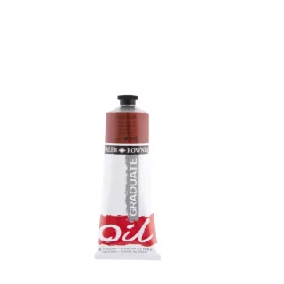 Daler Rowney Graduate Pintura al Oleo - Tubo de Aluminio - 220ml - Color Rojo Veneciano