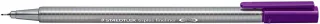 Staedtler Triplus Fineliner 334 Rotulador de Punta Fina - Trazo de 0.3mm - Tinta Base de Agua - Color Violeta · Pack de 10 uds.