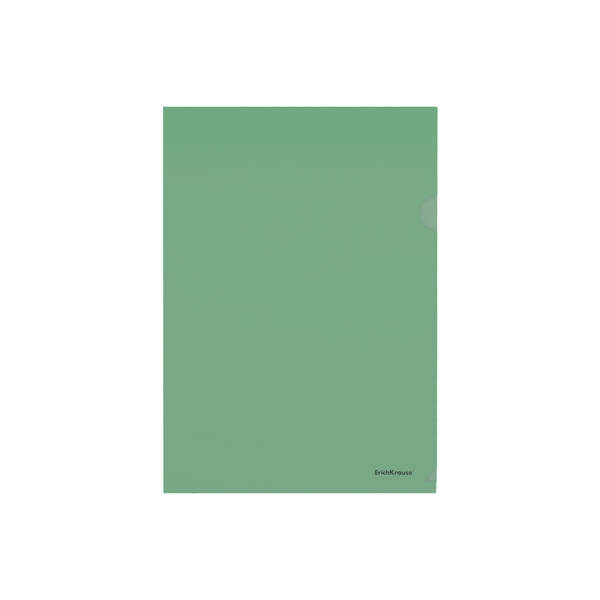Erichkrause Fizzy Classic Dossier Uñero A4 Semitransparente - Acabado Piel de Naranja - Color Verde · Pack de 12 uds.
