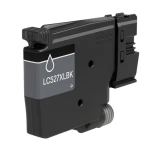Brother LC527XL Negro Cartucho de Tinta Pigmentada Generico - Reemplaza LC527XLBK/LC527BK