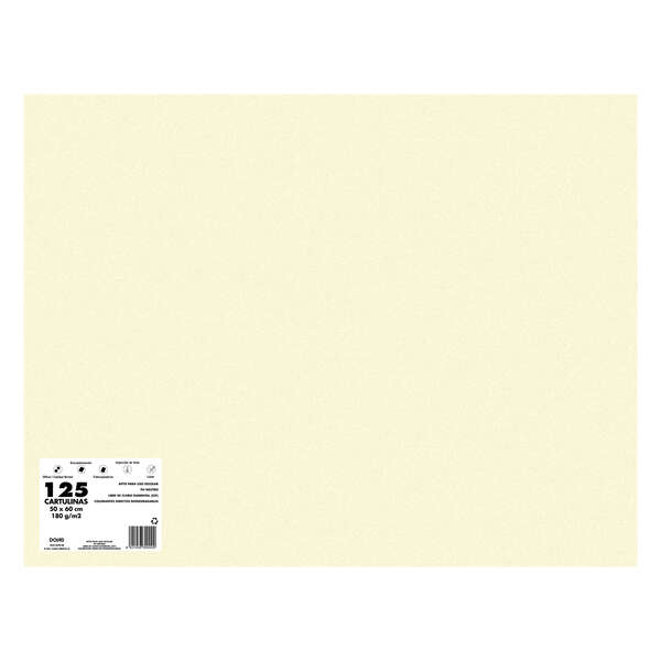 Dohe Cartulinas de Colores de 180 G/M2 - PH Neutro - Libres de Cloro Elemental - Colorantes Directos Biodegradables - para Impresion Offset, Inyeccion de Tinta, Laser, Fotocopiadoras - Paque