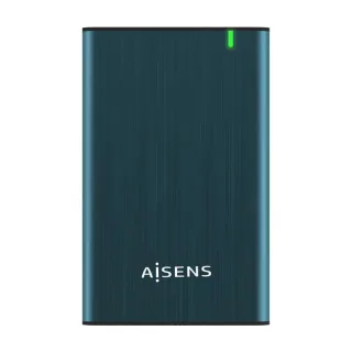 Aisens Caja Externa 2.5" para Discos Duros 9.5mm SATA I, II y III a USB 3.0/USB 3.1 GEN1 - Color Azul Pacifico
