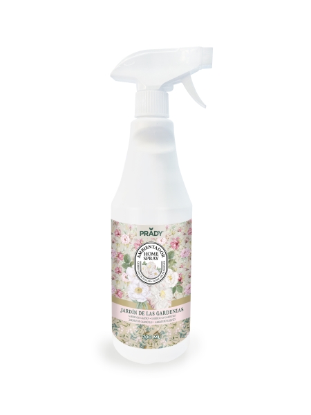 Prady Ambientador Home Spray Jardin de Gardenias - Frasco de 700 ml - Spray Pulverizador