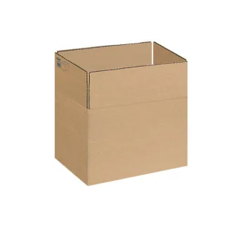 Dohe Cajas de Embalaje de 4 Solapas - Medidas 355x265x270mm - Carton de Canal 3mm - Resistente y Duradero - Ideal para Envios y Almacenamiento · Pack de 10 uds.