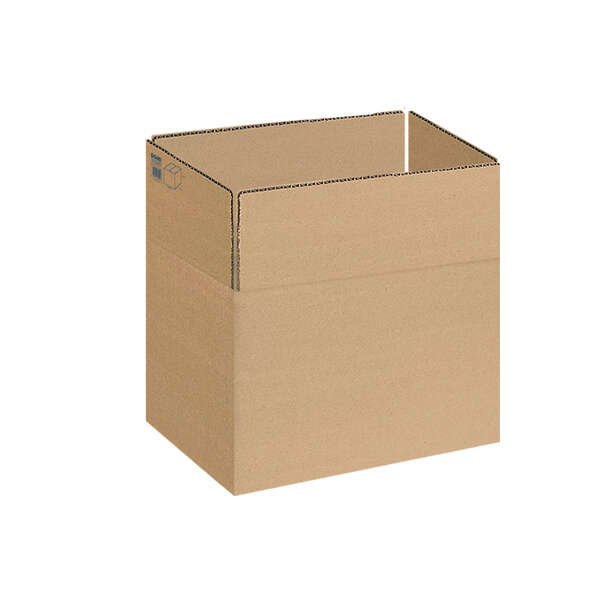 Dohe Cajas de Embalaje de 4 Solapas - Medidas 355x265x270mm - Carton de Canal 3mm - Resistente y Duradero - Ideal para Envios y Almacenamiento · Pack de 10 uds.