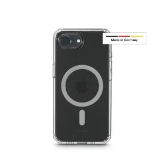 Hama Extreme Protect Funda para iPhone 16E - Magnetico - Antideslizante - Policarbonato - Proteccion D3O - Bordes Elevados - Color Transparente