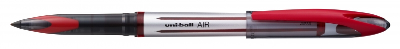 Uni-ball AIR UBA-188-L Rollerball - Punta de Bola 0.7mm - Escribe como Pluma Estilografica - Tinta Pigmentada Resistente al Agua y Luz - Color Rojo · Pack de 12 uds.