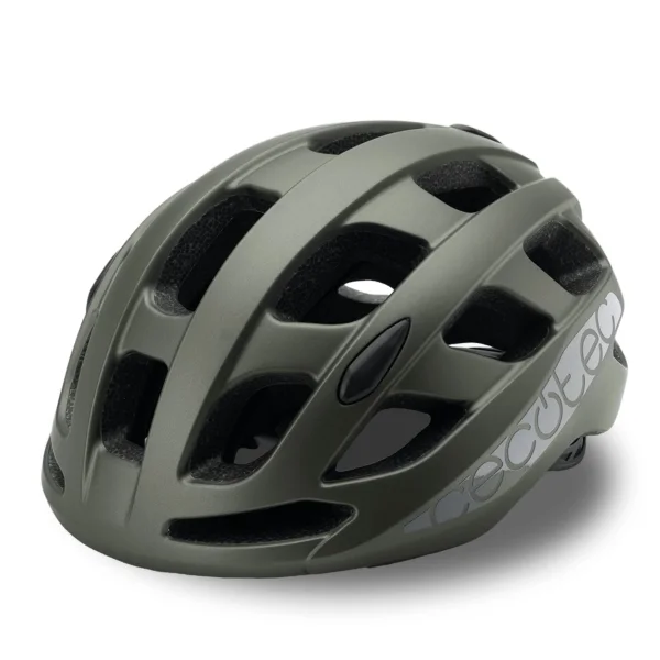 Cecotec BrainGuard Sprinter Casco para Bicicleta y Patinete - Talla S-M - Ligero 220g - 22 Aperturas de Aire - Acolchado Comodo - Ajustable - Homologado - Color Verde