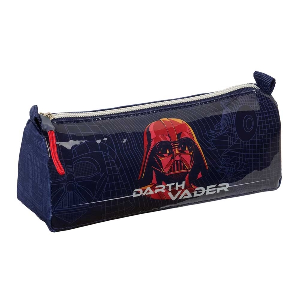 Safta Star Wars Portatodo - 1 Compartimento con Cremallera - 21x8x7cm - Color Azul Marino