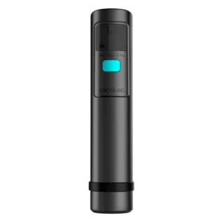 Cecotec Bamba TravelControl 5000 EcoPower Bascula Portatil para Maletas - Dinamo Incorporada - Pantalla LED - Cambio de Unidades - Correa Segura y Flexible - Respuesta Rapida - Color Negro