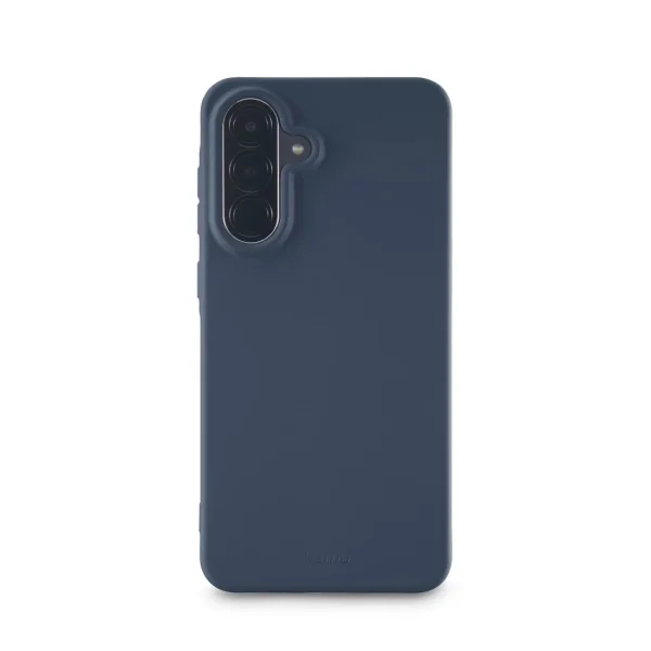 Hama Fantastic Feel Funda para Samsung Galaxy A56 5G - Antiadherente Anti-Suciedad - Poliuretano Termoplastico - Bordes Elevados - Color Azul