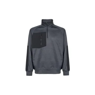 Upower Leeds Sudadera Polar - Talla 2XL - Proteccion Termica, Diseño Confortable - Color Gris Meteorito