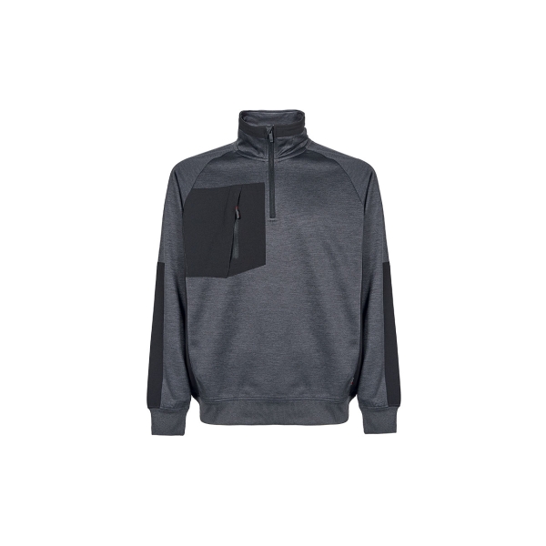 Upower Leeds Sudadera Polar - Talla 2XL - Proteccion Termica, Diseño Confortable - Color Gris Meteorito