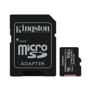 Kingston SDCS3/512GB microSDXC Gen3 150MB/s A1