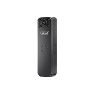XO ZF01 Videocamara con Vision Nocturna - Full HD 1080p - Fotogramas 30fps - Grabadora de Voz - Bateria 200mAh - Autonomia hasta 100min - Formato AVI - Color Negro