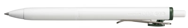Uni-ball ONE UMN-S-07 Boligrafo de Tinta Liquida - Punta de Bola 0.7mm - Escritura Ultra Fluida - Agarre Suave y Comodo - Color Verde Oscuro · Pack de 12 uds.
