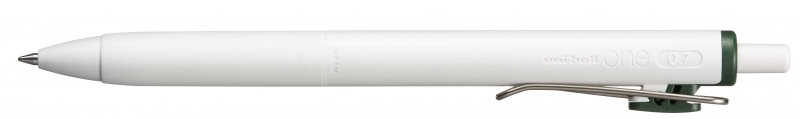 Uni-ball ONE UMN-S-07 Boligrafo de Tinta Liquida - Punta de Bola 0.7mm - Escritura Ultra Fluida - Agarre Suave y Comodo - Color Verde Oscuro · Pack de 12 uds.