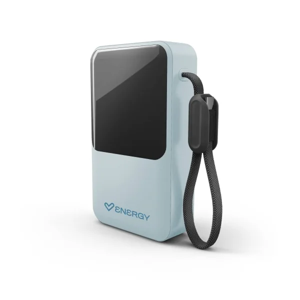 Energy Sistem Pro Powerbank 20000 mAh - 45W - Tecnologia Intelligent Power Delivery - 2 Puertos Para Carga Simultanea - USB-C y USB-A - Sensor NTC - Color Azul